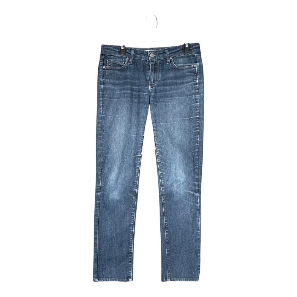Paige Women's 28 Skyline Skinny Jeans Denim Stretch Whiskering